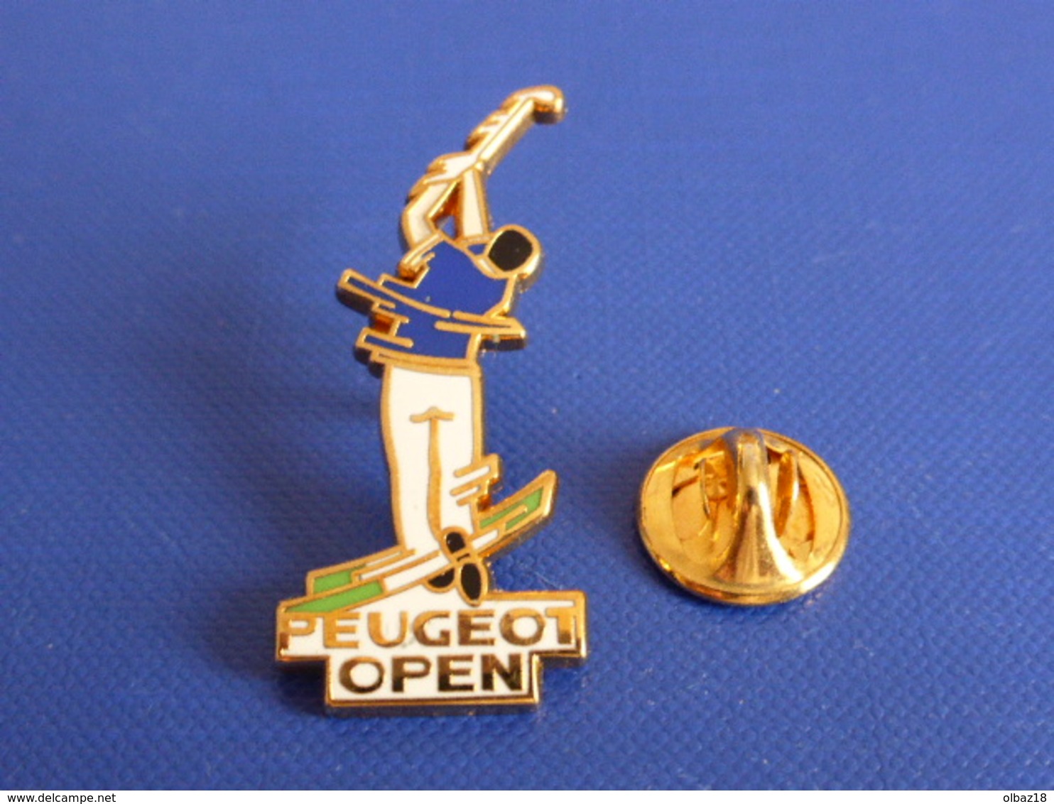 Pin's Arthus Bertrand - Joueur De Golf - Peugeot Open (AB39) - Arthus Bertrand