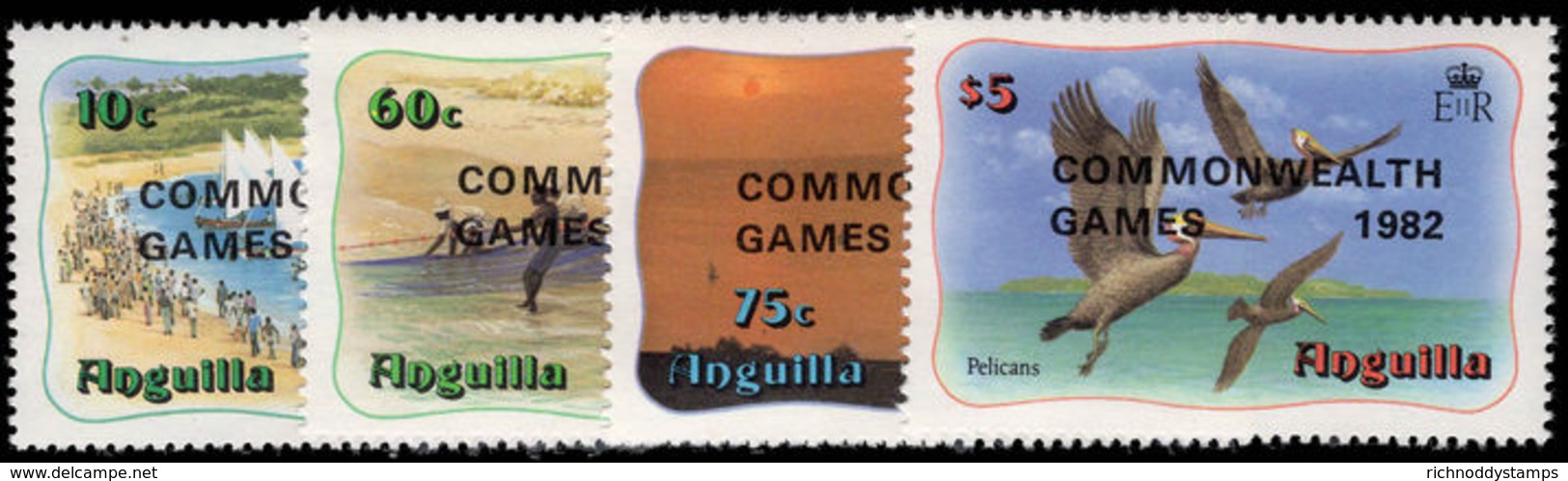 Anguilla 1982 Commonwealth Games Unmounted Mint. - Anguilla (1968-...)
