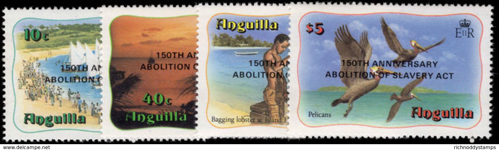 Anguilla 1983 Abolition Of Slavery Unmounted Mint. - Anguilla (1968-...)