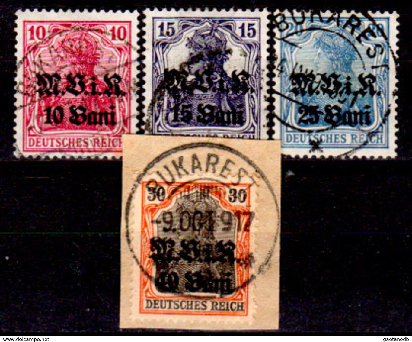 Romania-00145 - Occupazione Tedesca 1917 (o) Used - Senza Difetti Occulti. - Besetzungen