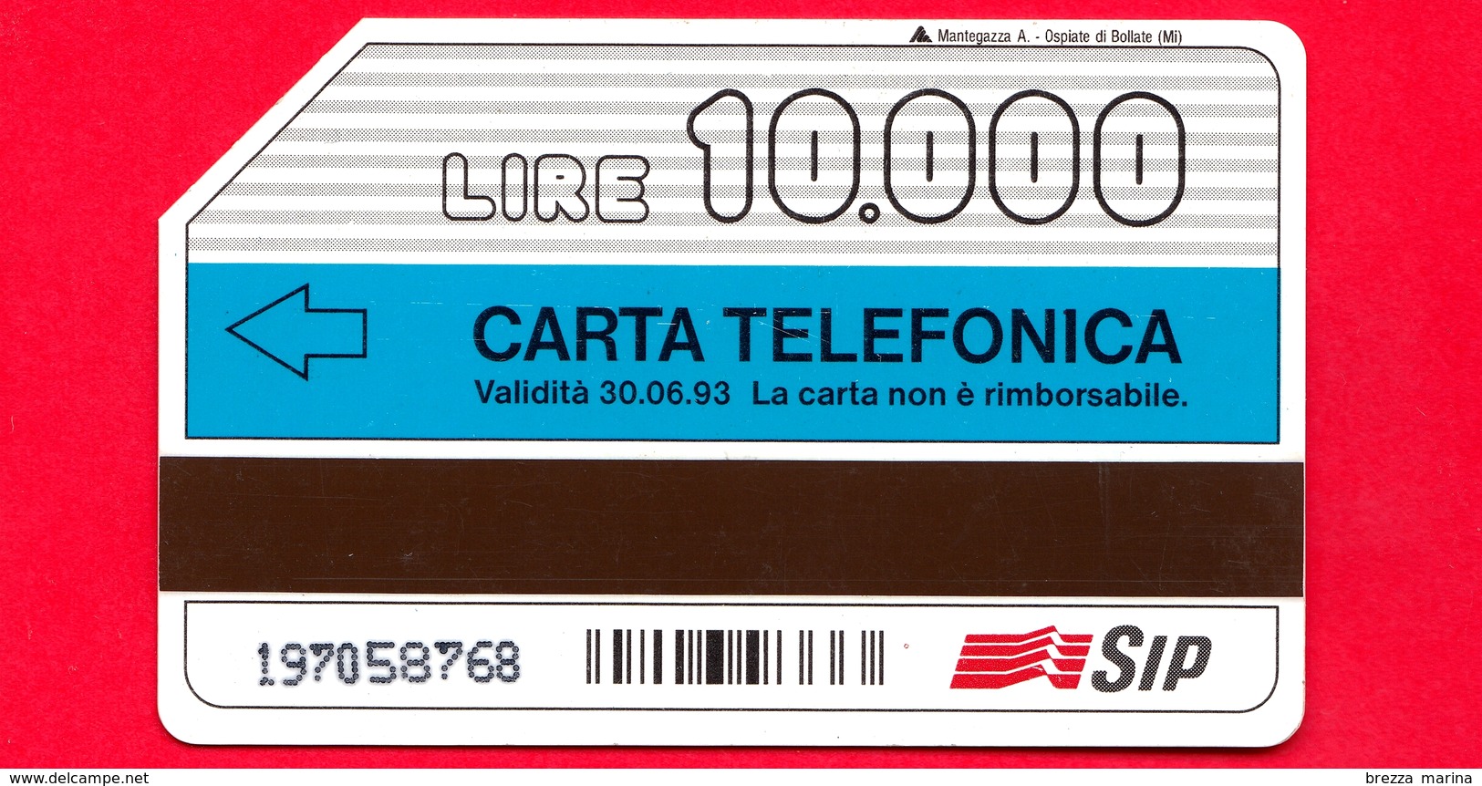 ITALIA - Scheda Telefonica - SIP - Usata - Smau 1991 - OCR 19 Mm - Golden 136D - C&C 2193 D - [3] Fehlliste