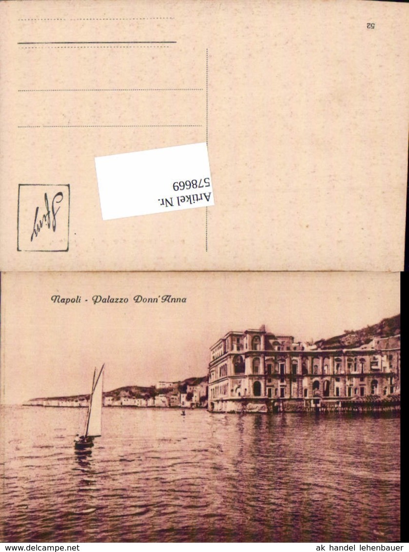 578669,Napoli Neapel Donn Anna Palazzo - Napoli (Neapel)