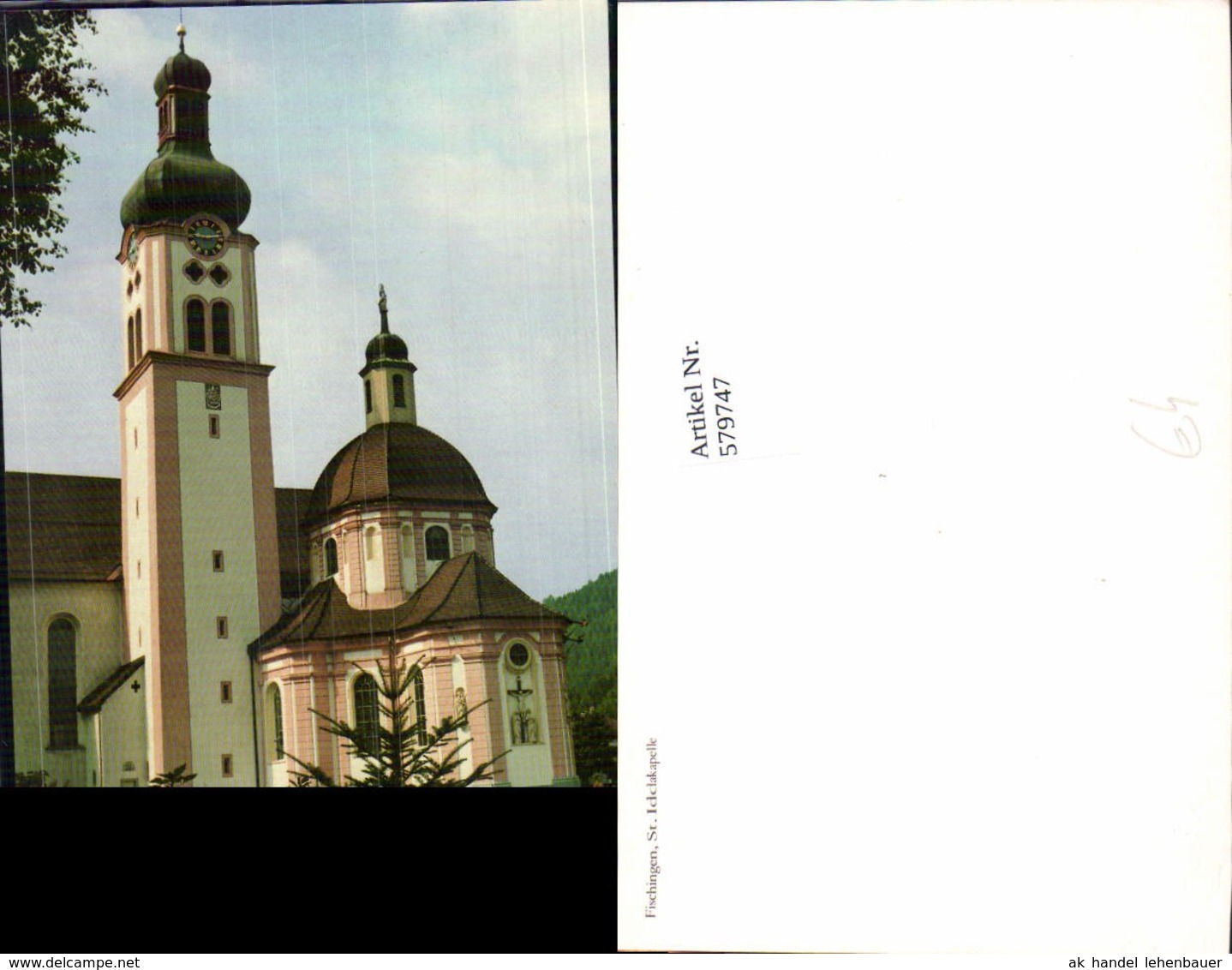 579747,Fischingen St Iddakapelle Kloster Kirche - Fischingen