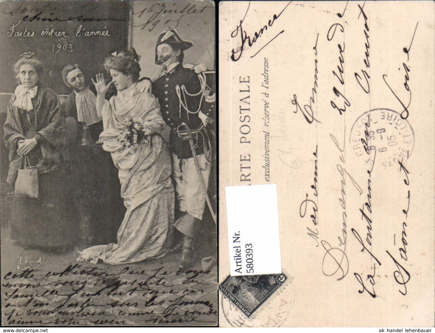 580393,Faites Entrer L Annee 1903 Theater Theaterszene - Ohne Zuordnung