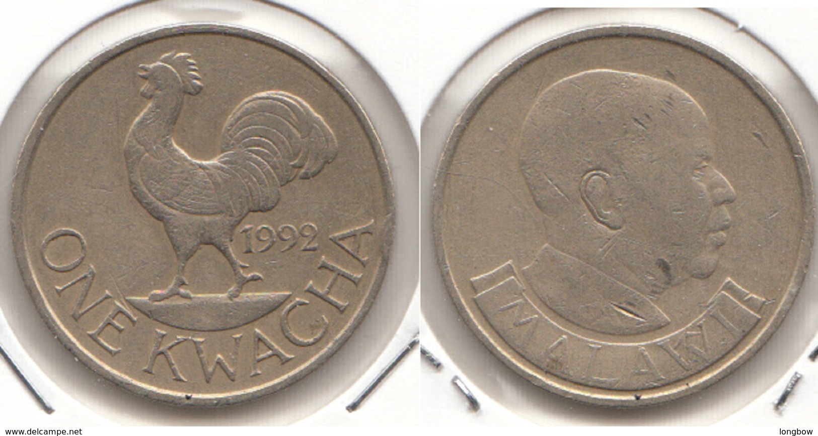 Malawi 1 Kwacha 1992 KM#20 - Used - Malawi