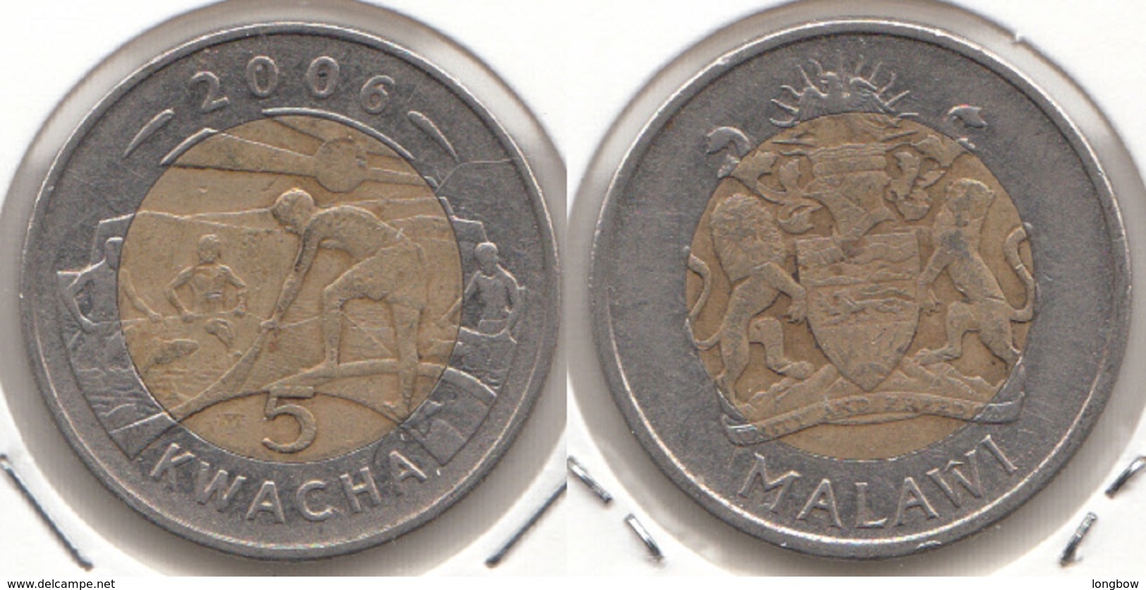 Malawi 5 Kwacha 2006 KM#57 - Used - Malawi