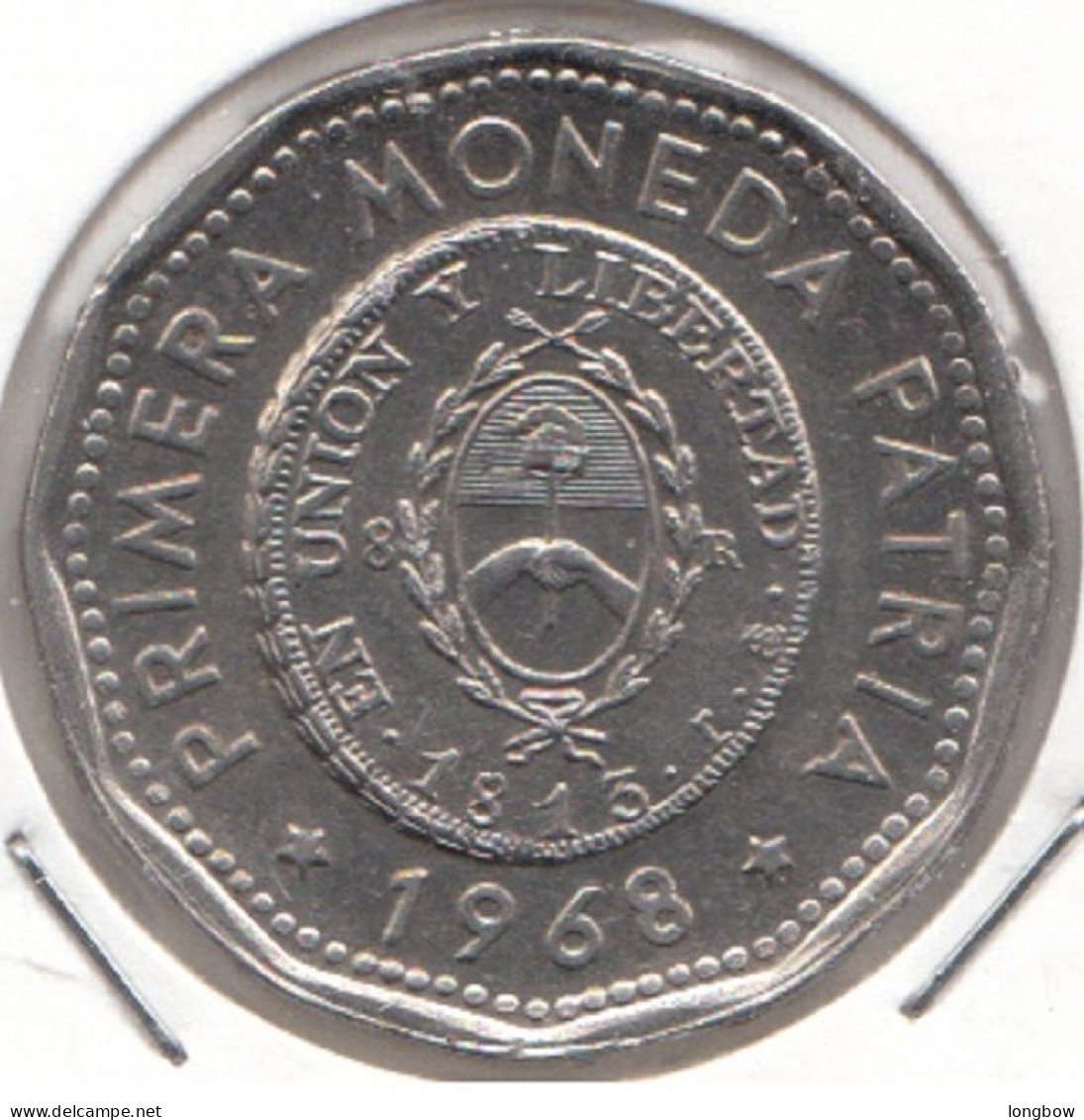 Argentina 25 Pesos 1968 KM#61 - Used - Argentina