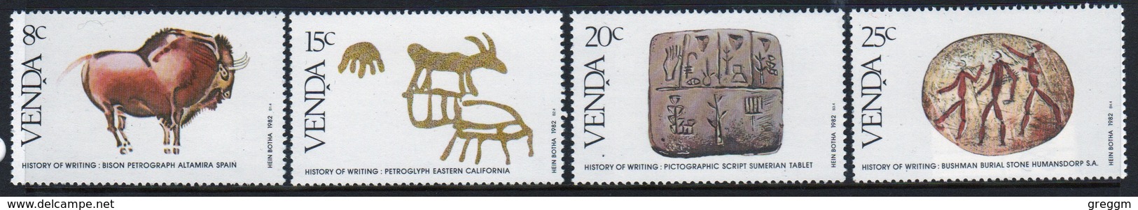 Venda 1982 Complete Set Of Stamps Celebrating History Of Writing 1st Series. - Venda