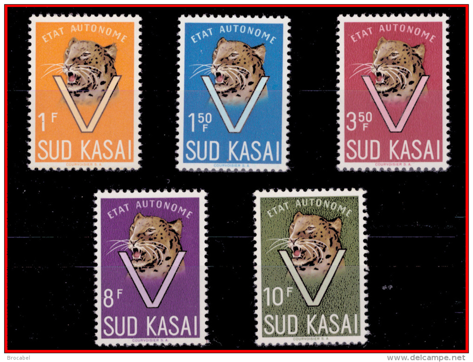 Sud Kasai 0020/24*  Léopard  H - Sud-Kasaï