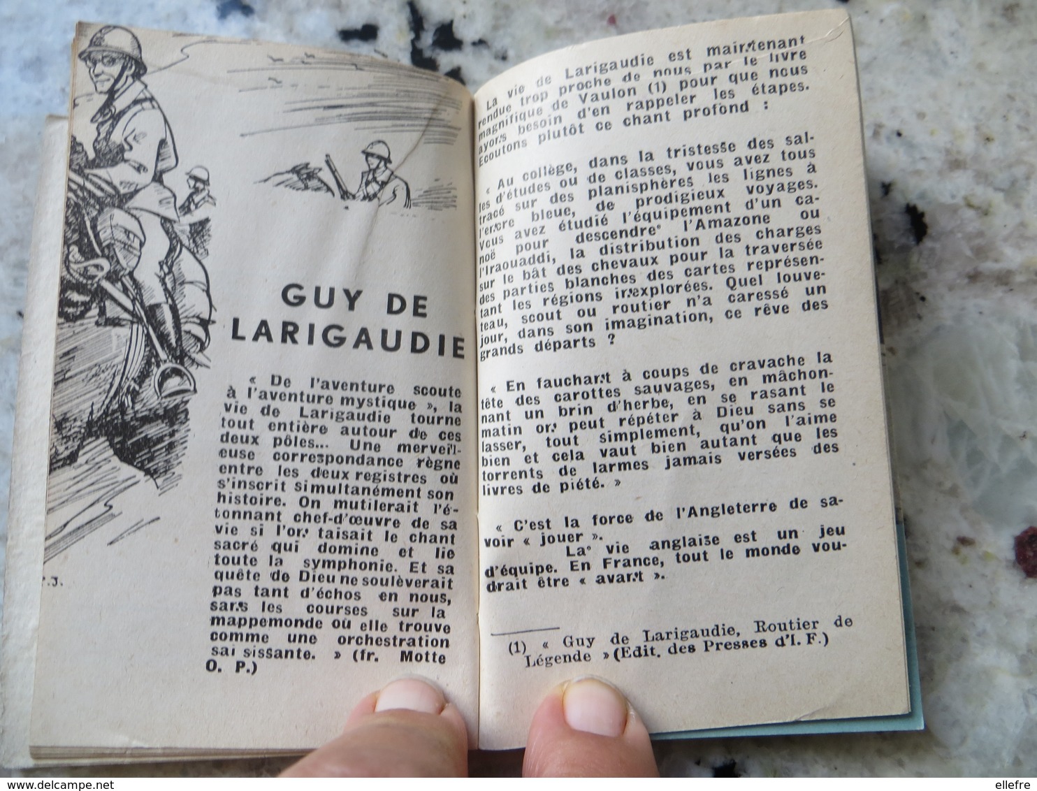 Scoutisme Agenda 1947 éclaireur France Et International 1ère Jamborée Avec Française - Tranche Décollée Mais BE Général - Other & Unclassified