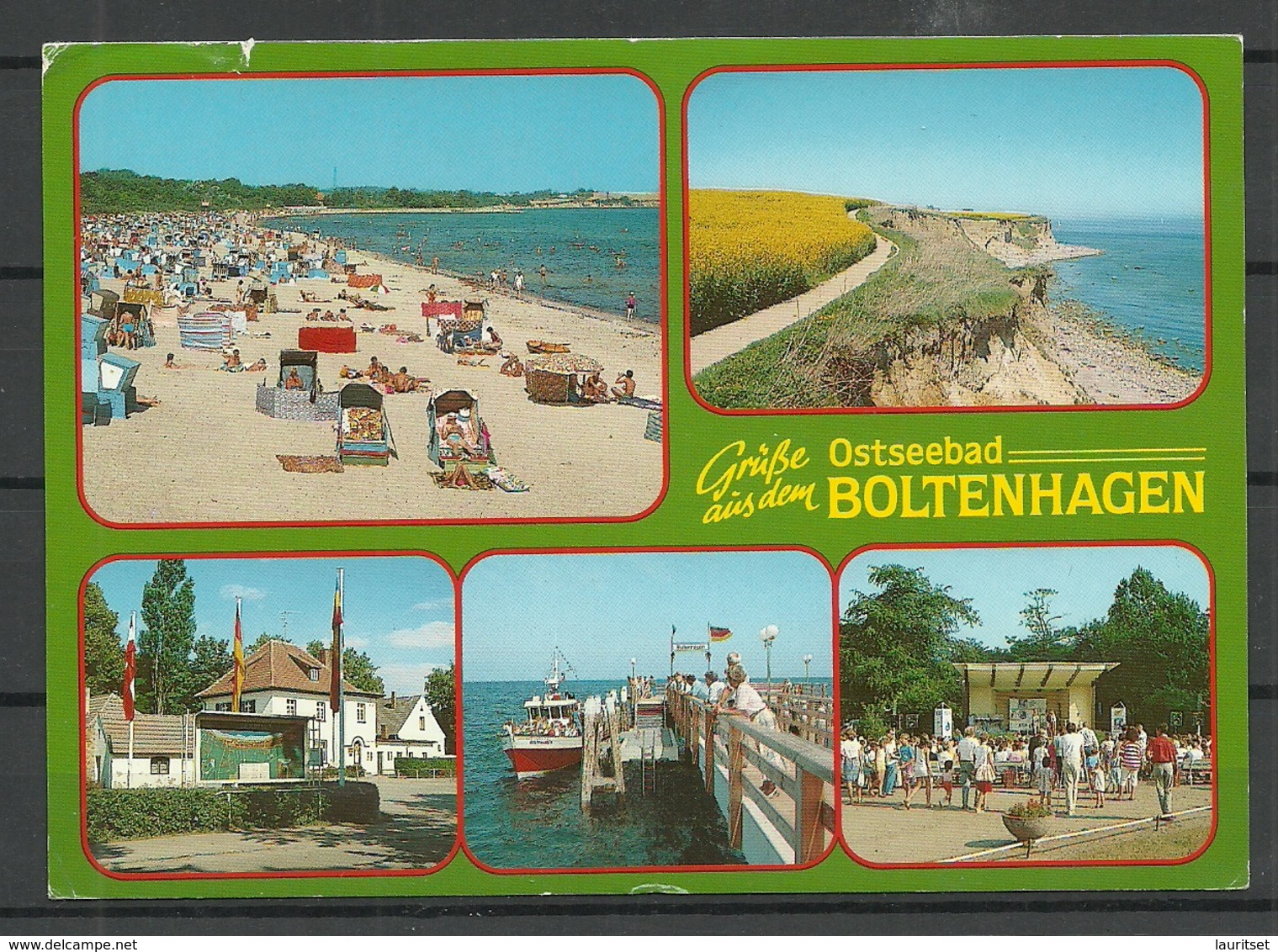 Deutschland Ansichtskarte Ostseebad BOLTENHAGEN 1993 Gesendet, Mit Briefmarke - Boltenhagen