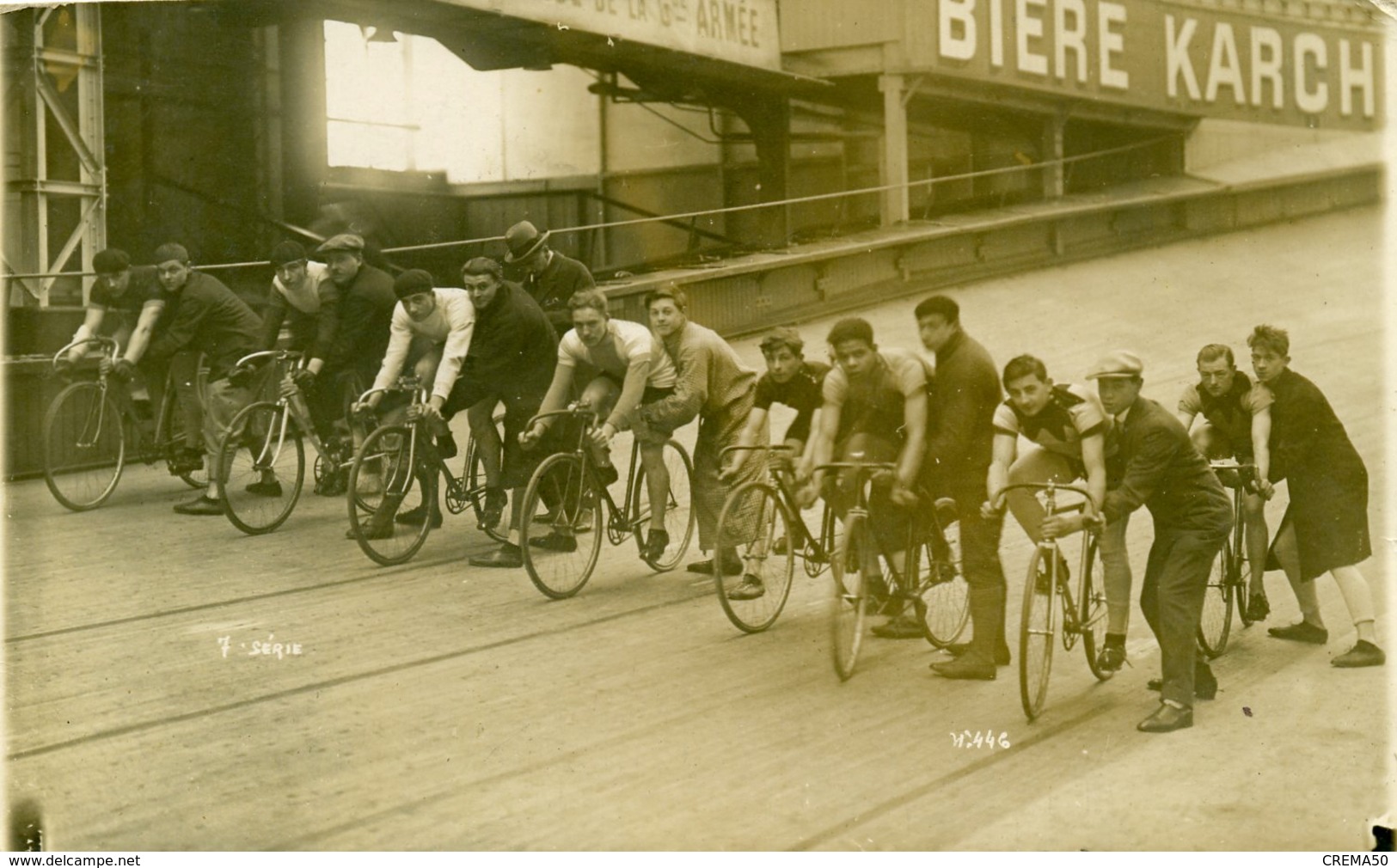 Sports - Cyclisme - Départ Du Grand Prix Du Salon 1929: Vélodrome D'Hiver; Cliché: - Cyclisme