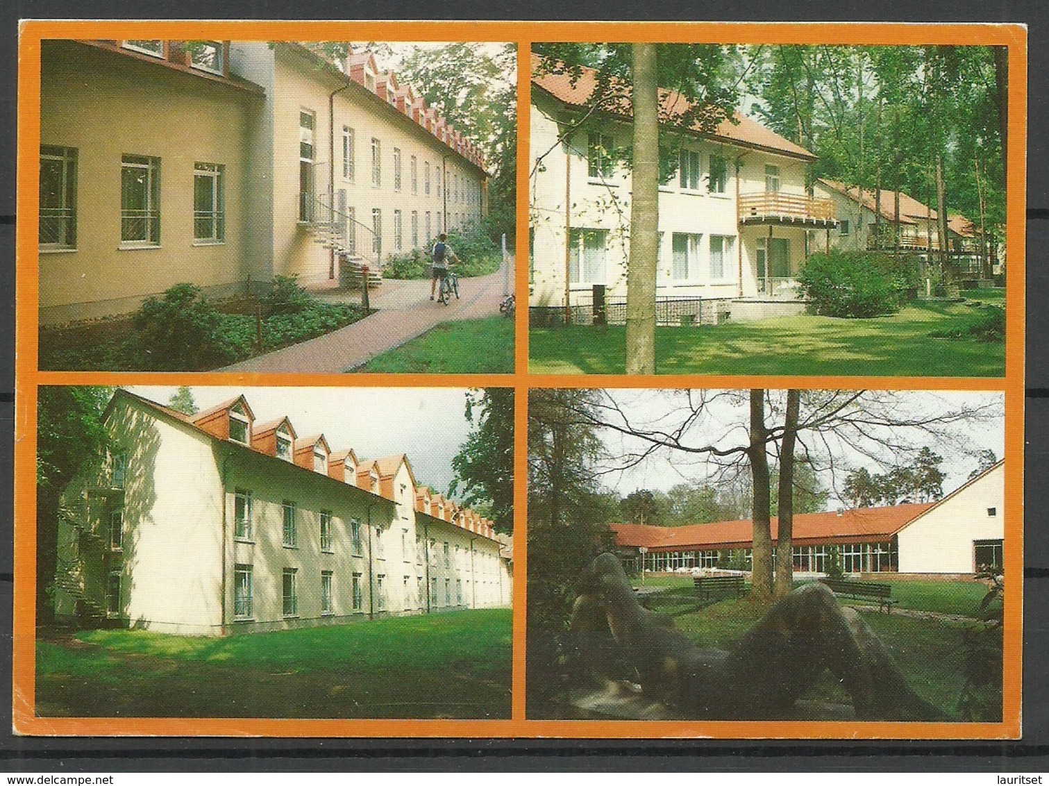 Deutschland Ansichtskarte Brandenburg Klinik 1997 Gesendet, Mit Briefmarke - Brandenburg