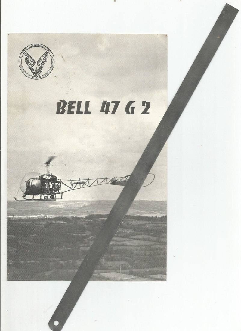 Doc Bell 47 G 2  Ecole Superieure Et D'application Du Materiel De Bourges - Aviazione