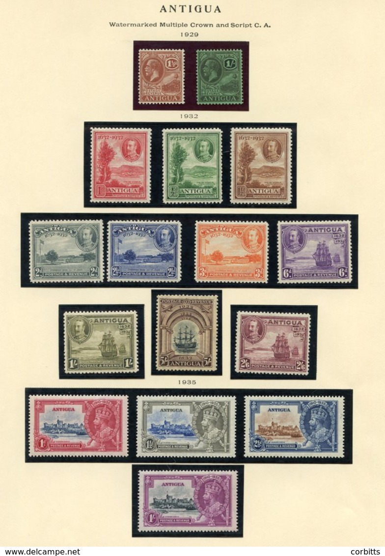 BRITISH COMMONWEALTH (all Reigns) M Or UM Collection Housed In Mainly Black Mounts In Seven Scott Speciality Printed Alb - Autres & Non Classés