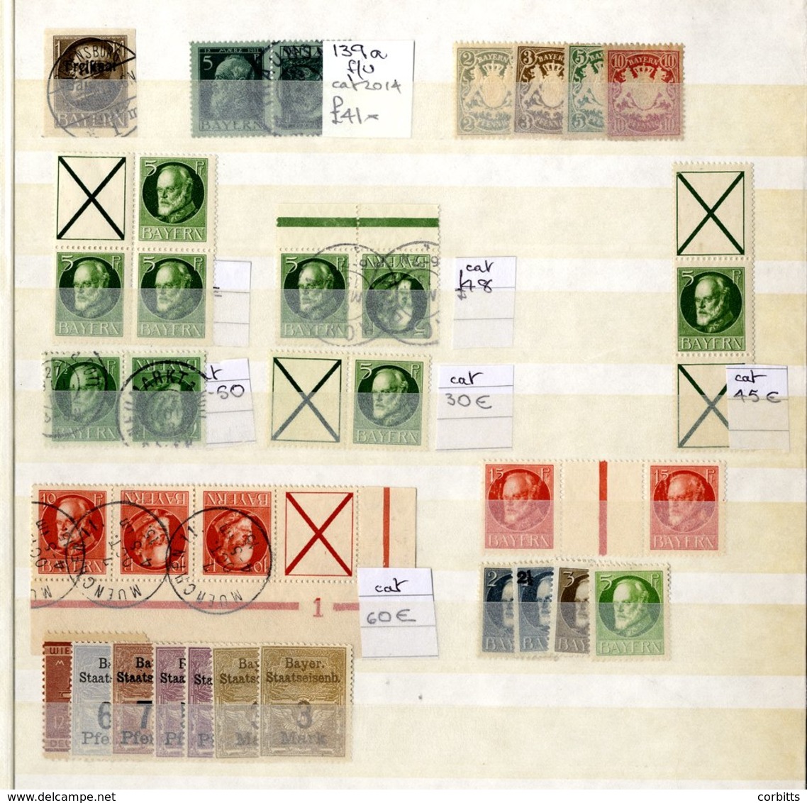 EUROPE Miscellaneous Ranges In A Stock Book Incl. Austria, Germany, Danzig, France, GB, Hungary, Monaco, Saar, Switzerla - Other & Unclassified