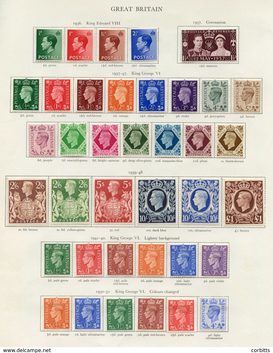 GREAT BRITAIN Complete Incl. Dues. (83) Cat. £1470 - Autres & Non Classés