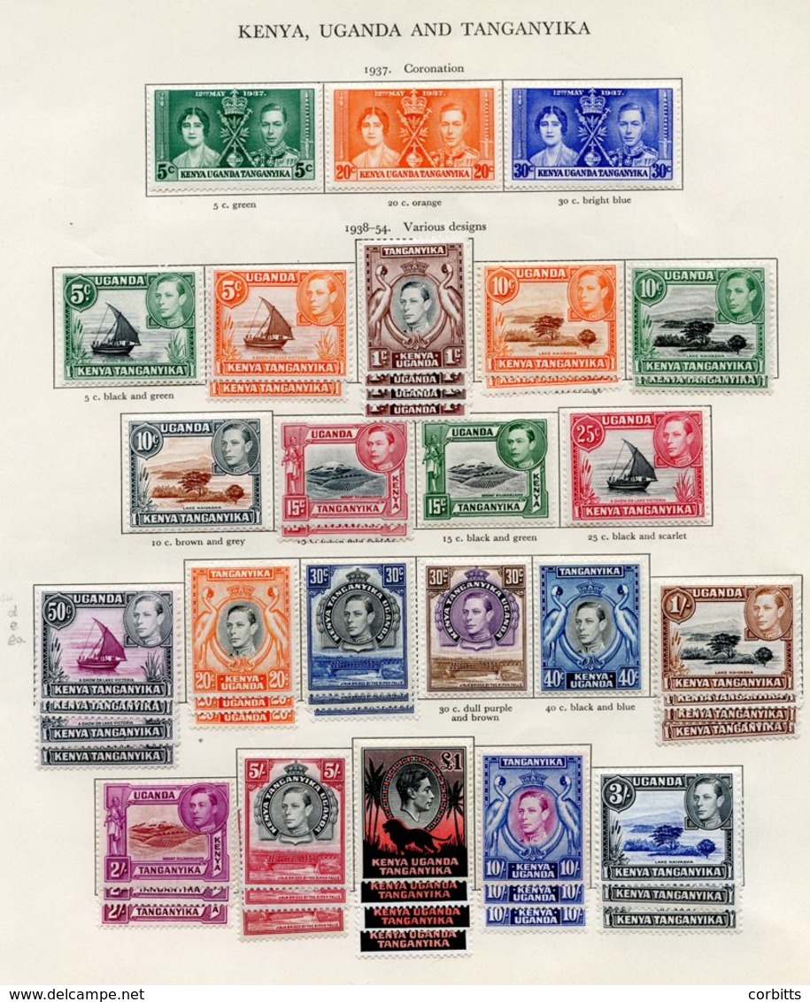 KENYA, UGANDA, TANGANYIKA Complete Incl. Perf Variations Etc. (70) Cat. £2500 - Autres & Non Classés