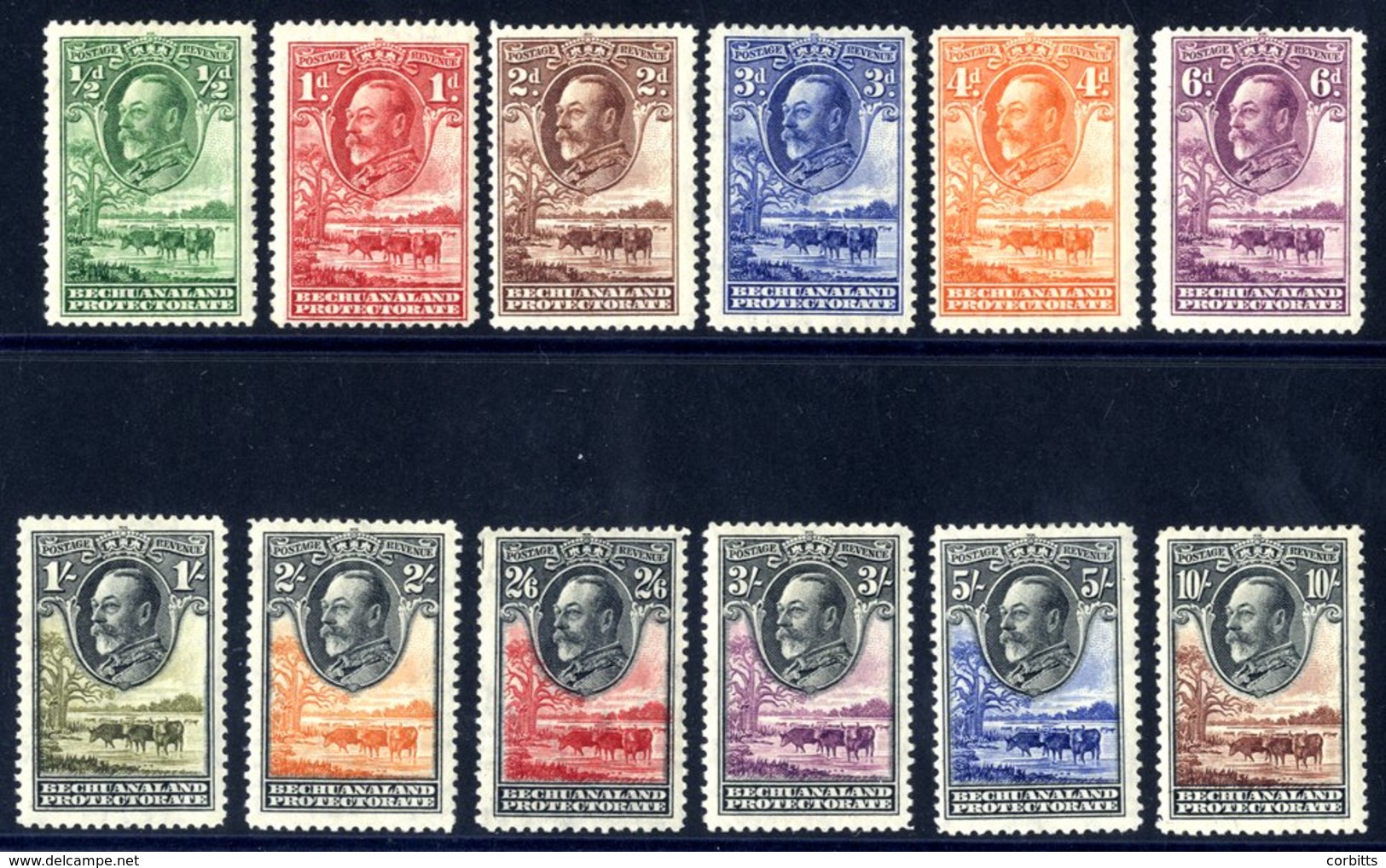 1932 MSCA Set, Fine M, SG.99/110. (12) Cat. £500 - Autres & Non Classés