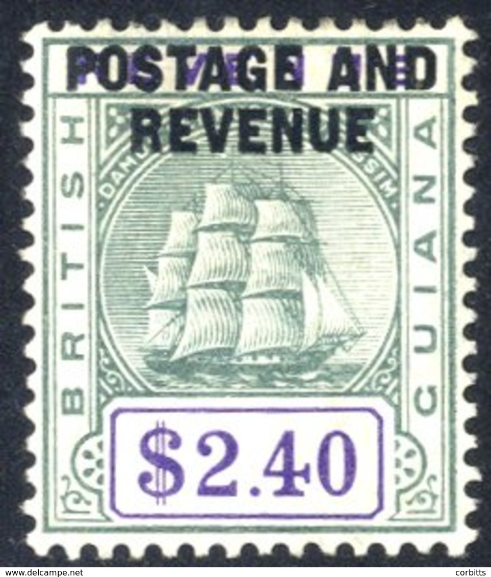1905 Postage & Revenue $2.40, Fine M, SG.251. (1) Cat. £190 - Other & Unclassified