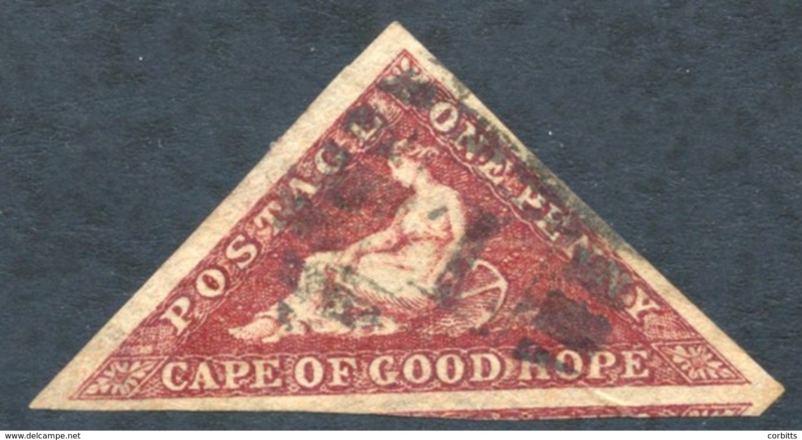 1863 1d Brownish-red, Good Margins, Slightly Heavy Cancel, SG.18c. - Autres & Non Classés