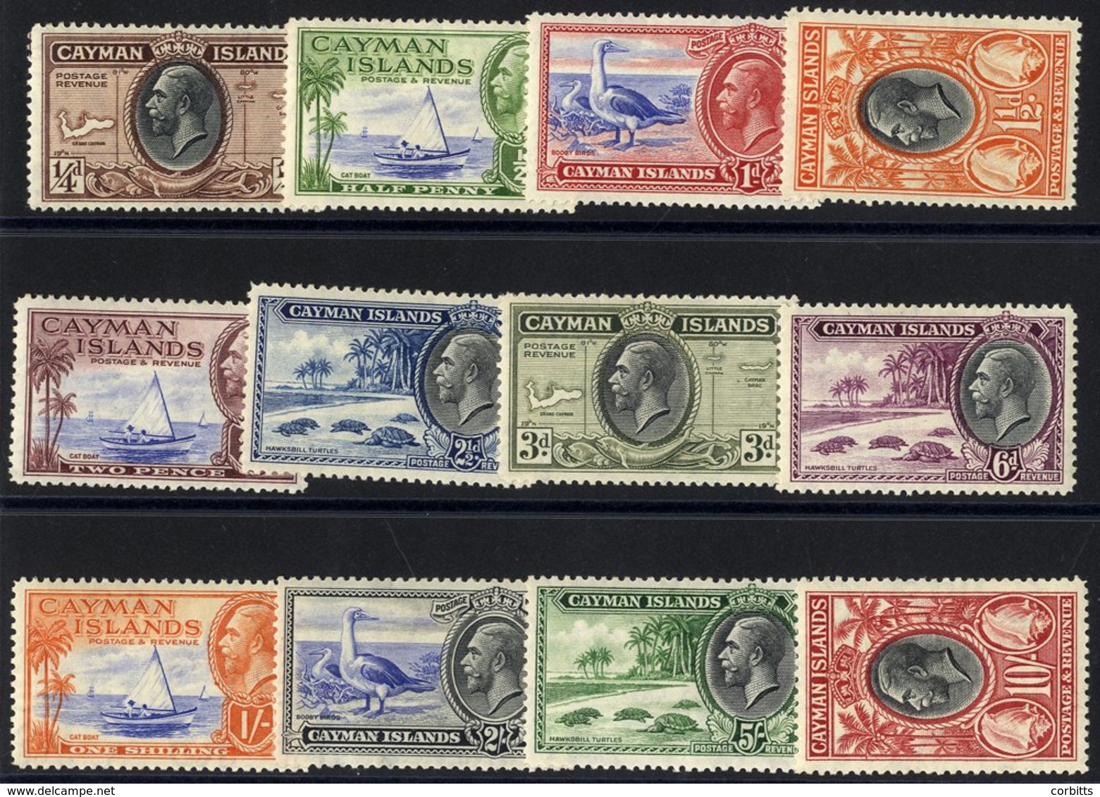 1935 Pictorial Defin Set, M (some Toning Present), SG.96/107. (12) Cat. £200 - Other & Unclassified
