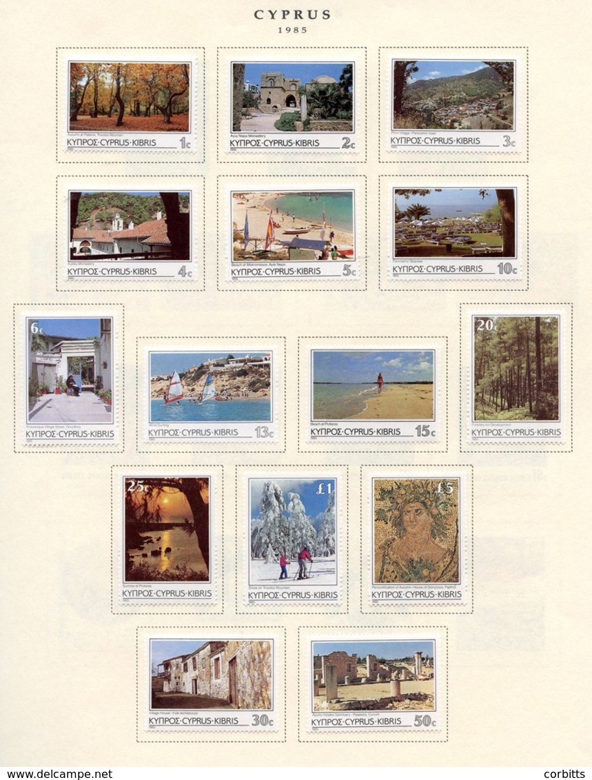 1985-2004 M Collection On Printed Leaves With A Range Of Commem & Defin Sets. (266) Cat. £400. - Autres & Non Classés