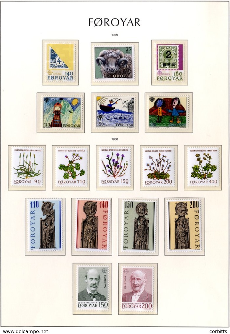 1975-2004 UM Collection Of Stamps & M/Sheets On Lighthouse Hingeless Leaves In A Spring Back Binder From The 1975 Map Se - Autres & Non Classés