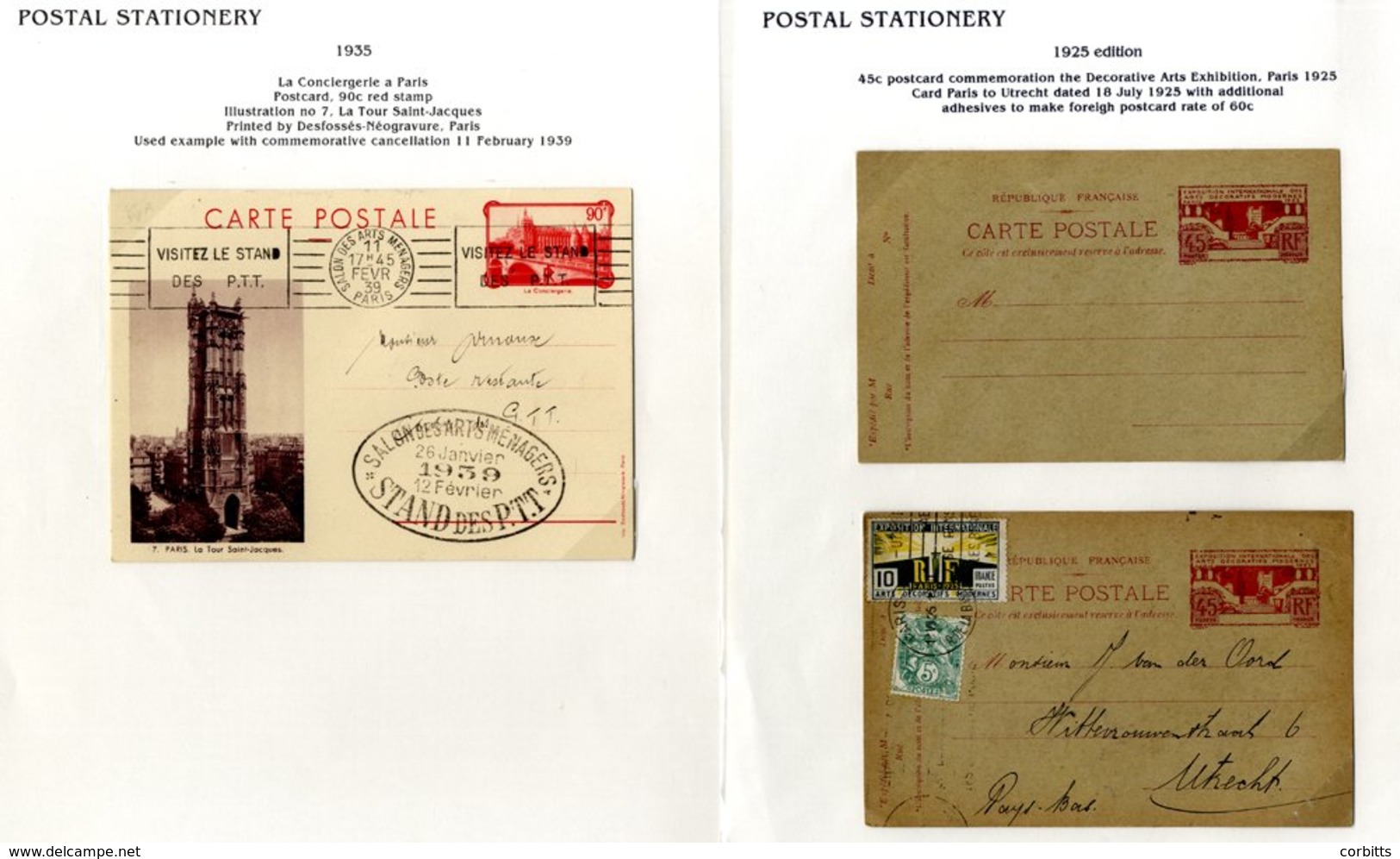 1925-2017 Postal Stationery M & U Collection Of Illustrated & Commemorative Stationery Incl. Envelopes & Letter Cards. L - Other & Unclassified