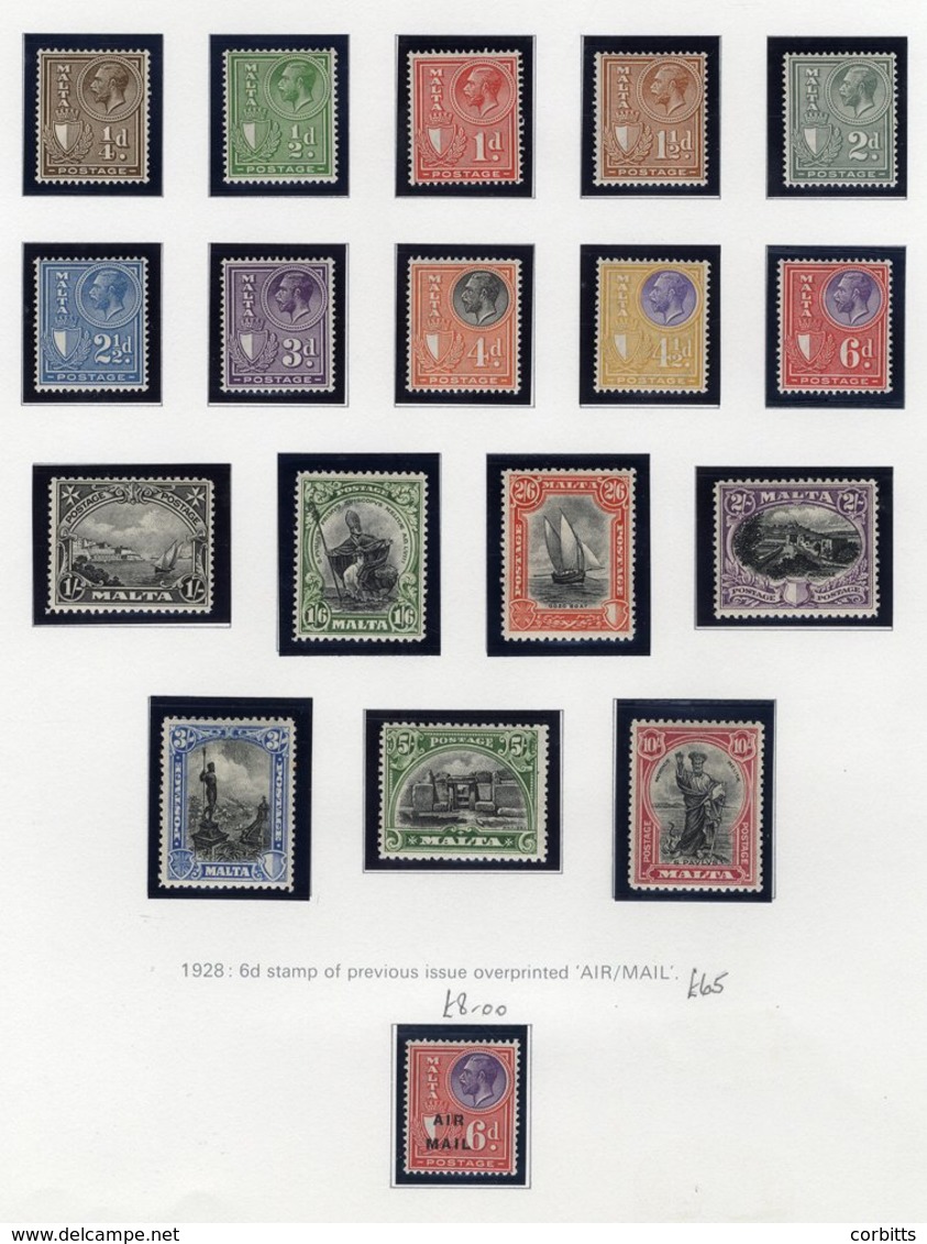 1926-27 Postage Set, M (3s Has Tiny Tone), SG.157/172 + 6d Air Mail SG.173, 1930 Postage & Revenue Set To 2/6d. (32) Cat - Other & Unclassified