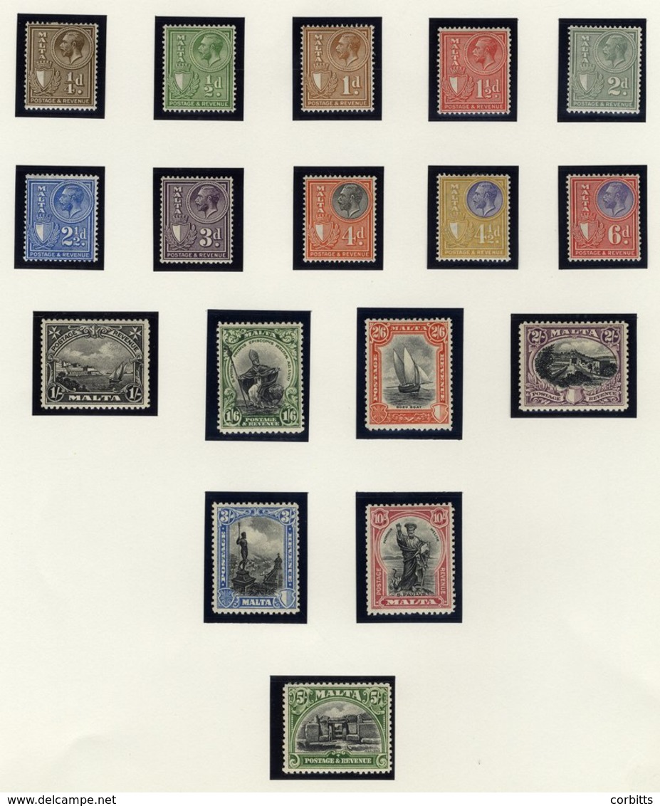 1930 Postage & Revenue Set, Fine M, SG.193/209. (17) Cat. £225 - Other & Unclassified