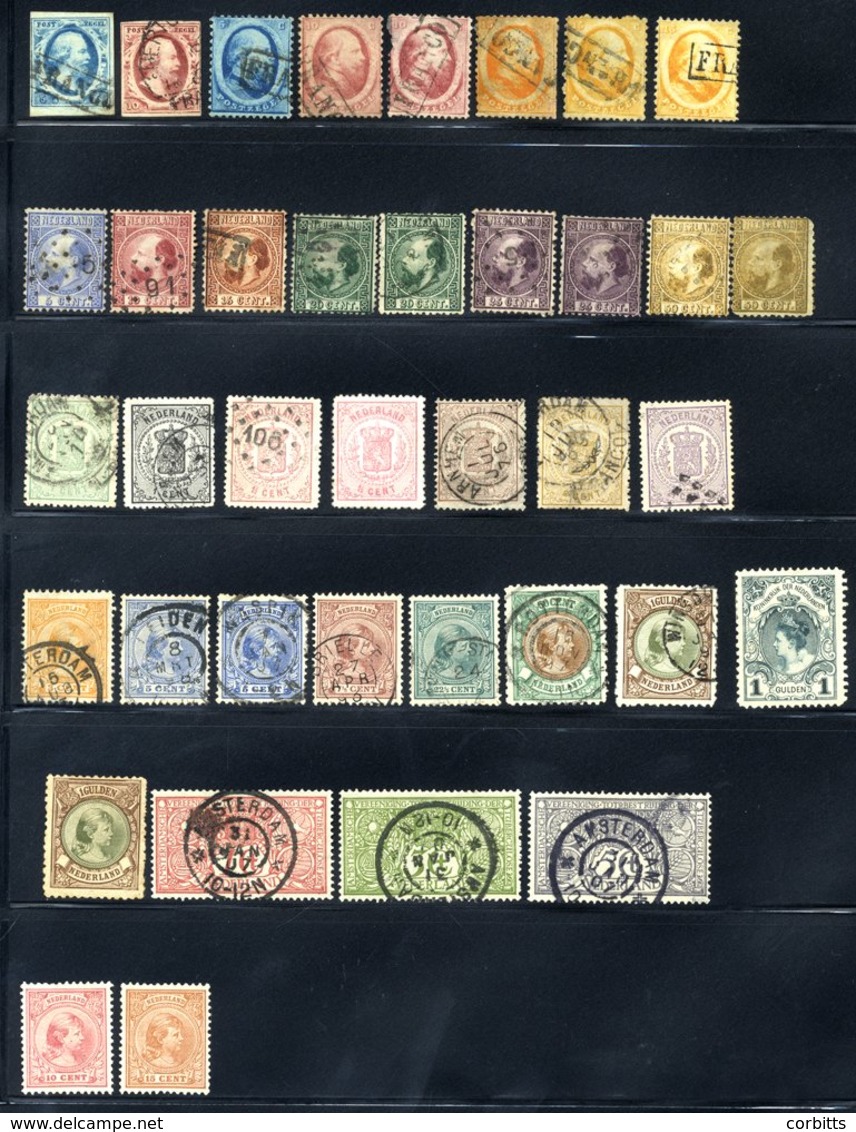 1852-1967 Selection On Stock Leaves Incl. 1862 5c, 10c, 1864 10c (2), 15c (3), 1867-69 5c, 10c, 15c, 20c (2), 25c (2), 5 - Other & Unclassified