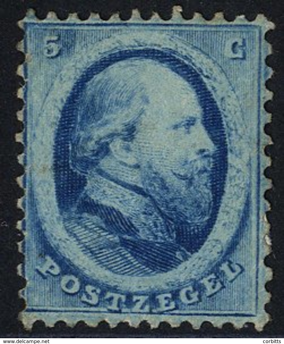 1864 5c Blue, Fresh Looking Unused Example, Part O.g, SG.8, Cat. £450 - Other & Unclassified