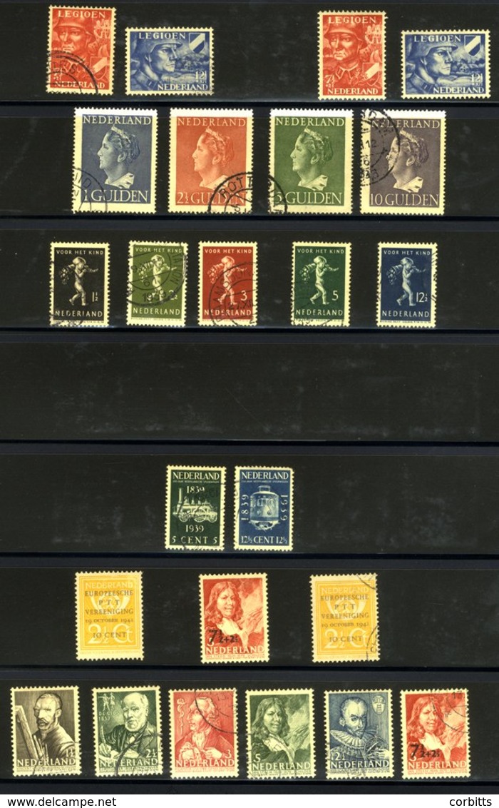 Collection Of Good To FU & M Or UM Housed In Two Albums (951 Stamps & 4 M/Sheets) Incl. 1928 Olympics, 1932 Tourism, Chi - Other & Unclassified