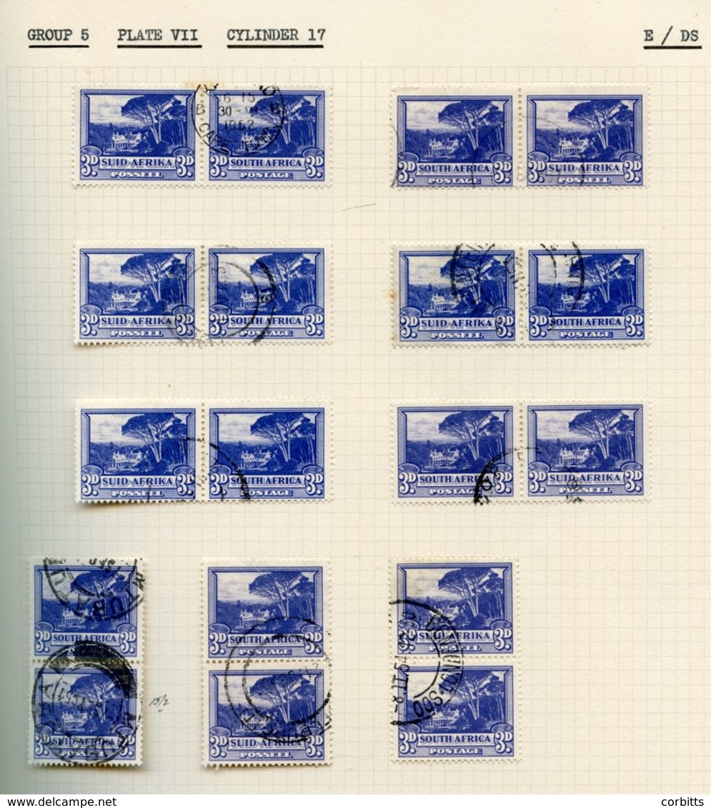 Definitives Specialised Collection Of Good To VFU Housed In A Spring Back Album (over 1200 Stamps) Incl. 6d Orange Tree  - Autres & Non Classés