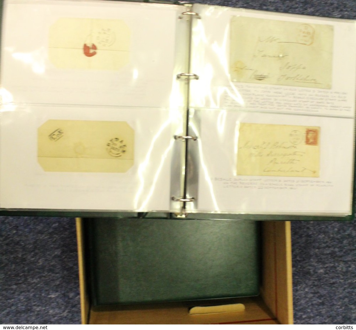 YORKSHIRE Collection Housed In Five Cover Albums (3 Containing 223 PC's) Other Albums House A Range Of Postal History Fr - Autres & Non Classés