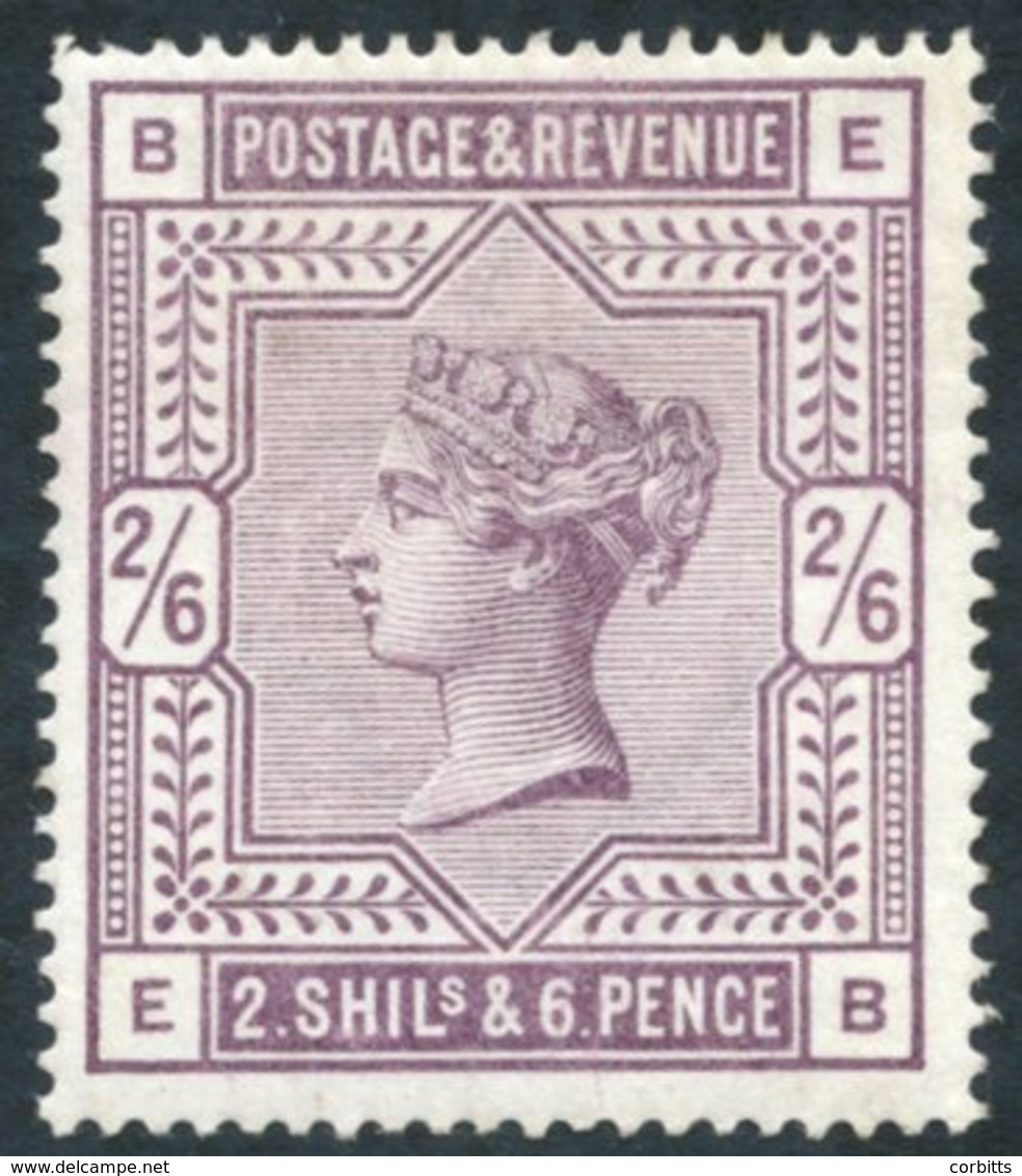 1883-84 2/6d Lilac Fine M, SG.178. Cat. £600 (1) - Other & Unclassified