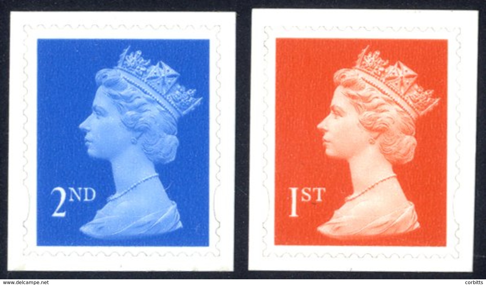1998 2nd & 1st Class Die-cut Perf 14½ X 14, SG.2039b/40b. Scarce. (2) Cat. £600 - Other & Unclassified