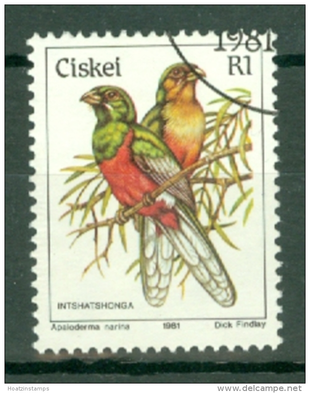 Ciskei: 1981/90   Birds   SG20   R1    Used - Ciskei