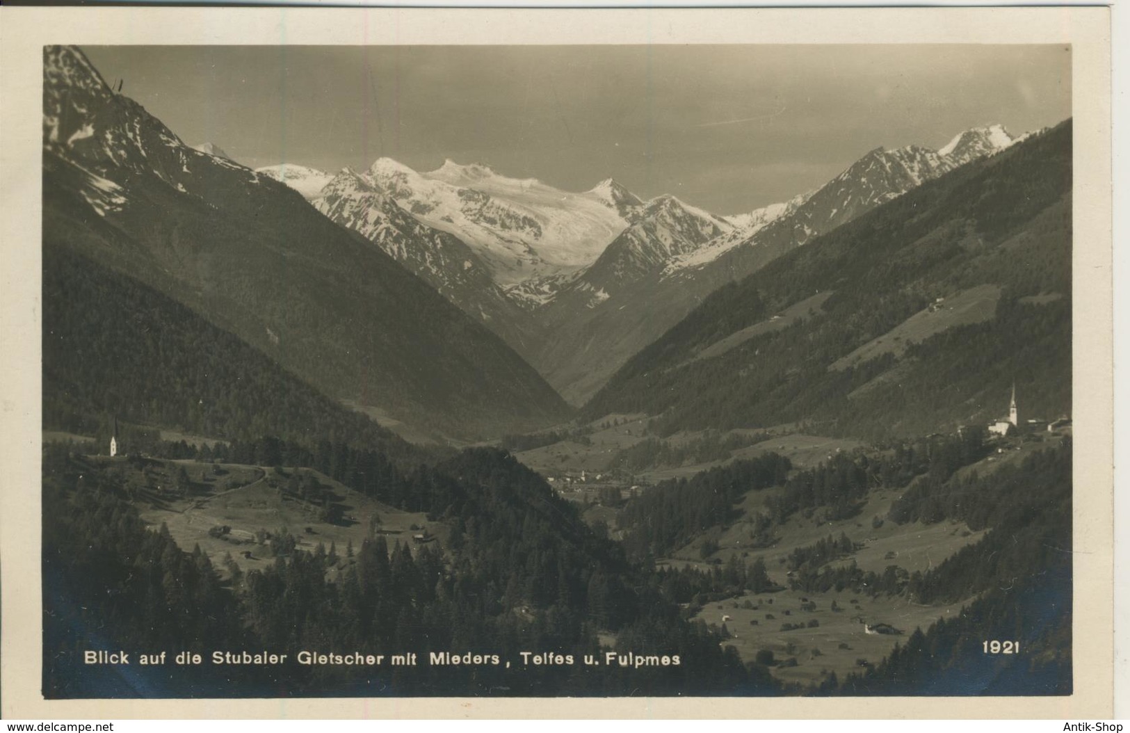 Neustift Im Stubaital V. 1936  Stubaler Gletscher  (1507) - Neustift Im Stubaital