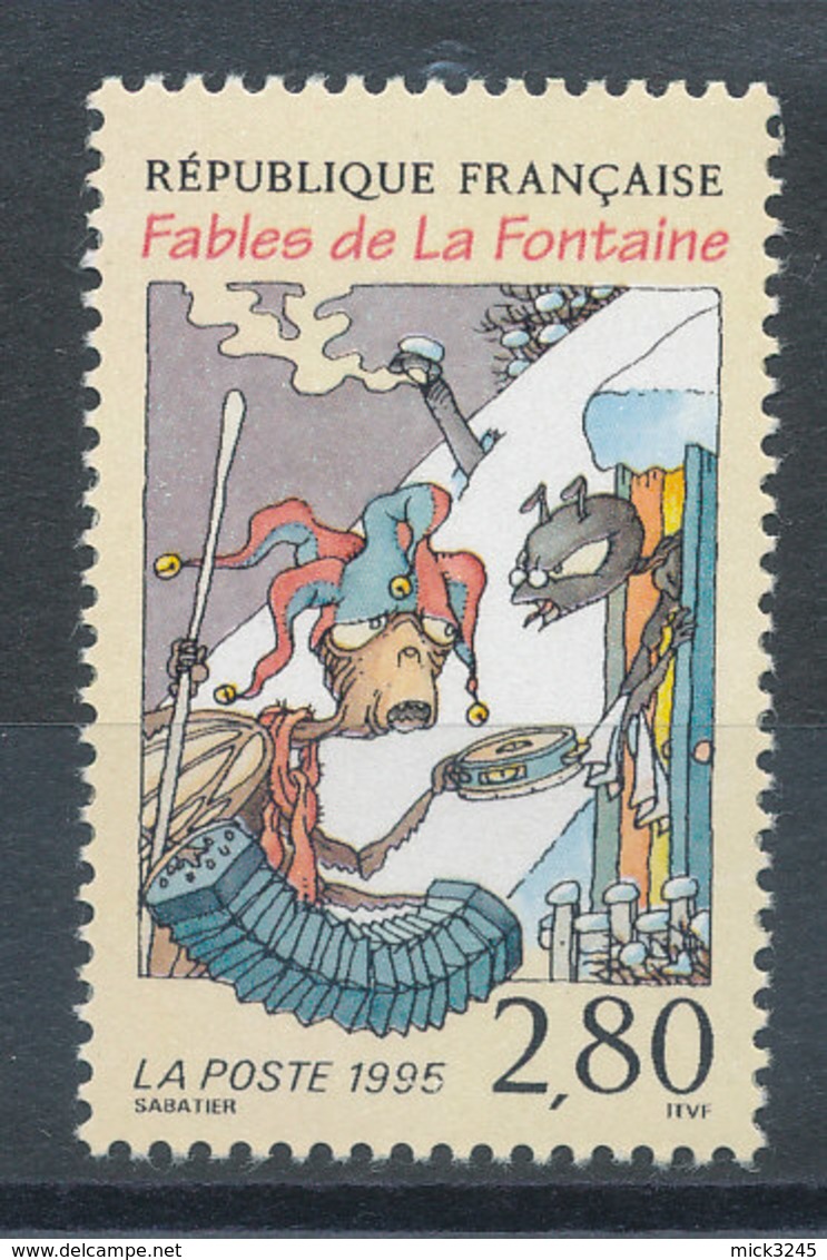 2958** Fable De La Fontaine - La Cigale Et La Fourmi - Unused Stamps