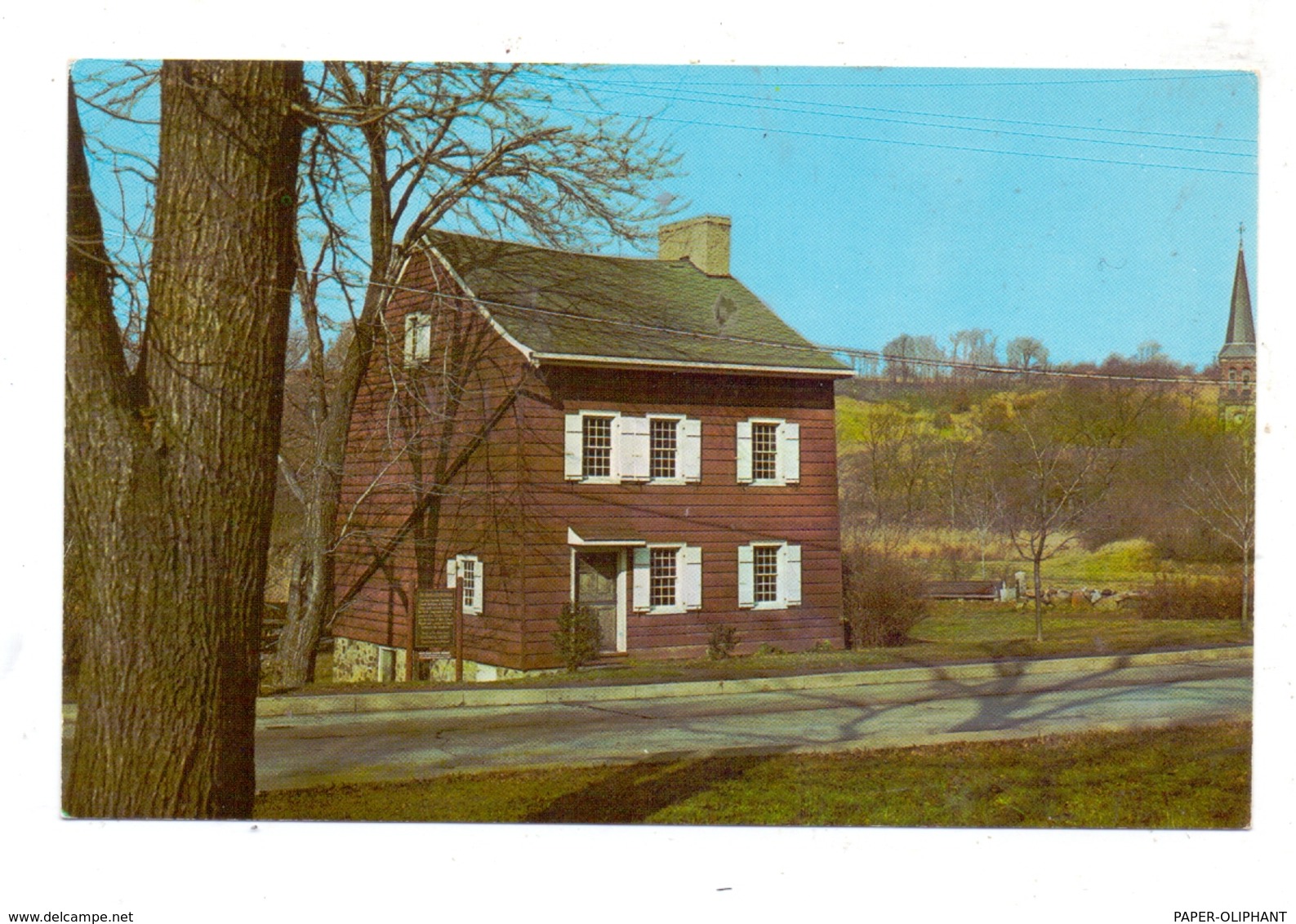 USA - NEW YORK - STATEN ISLAND, Voorlezer`s House, Earliest Schoolhouse - Staten Island