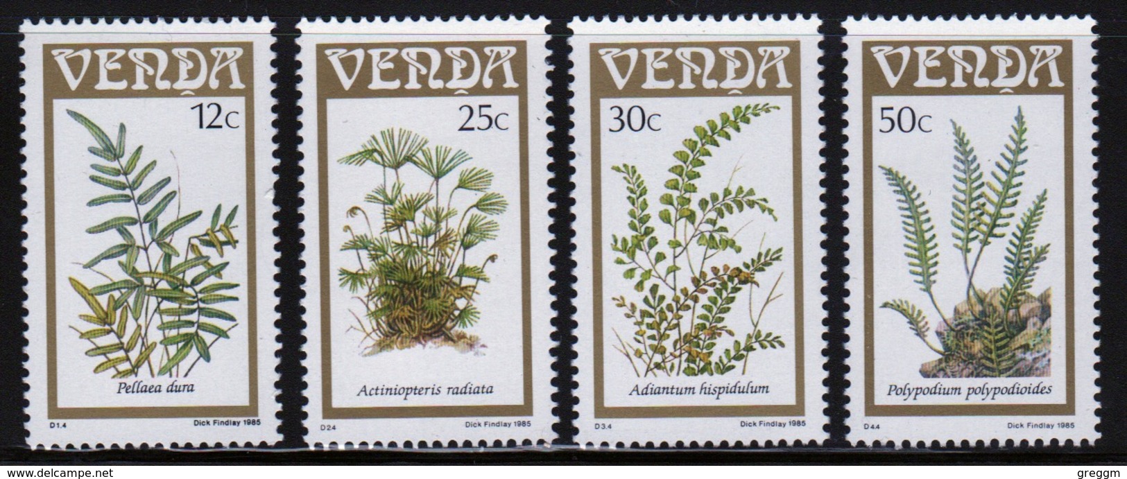 Venda 1985 Complete Set Of Stamps Celebrating Ferns. - Venda