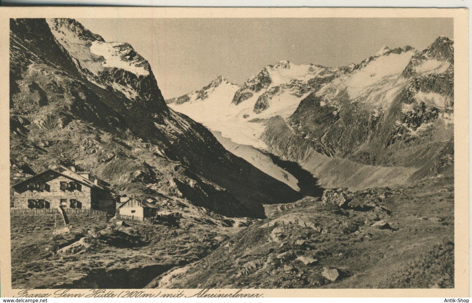 Neustift Im Stubaital V. 1934  Franz Senn Hütte  (1513) - Neustift Im Stubaital