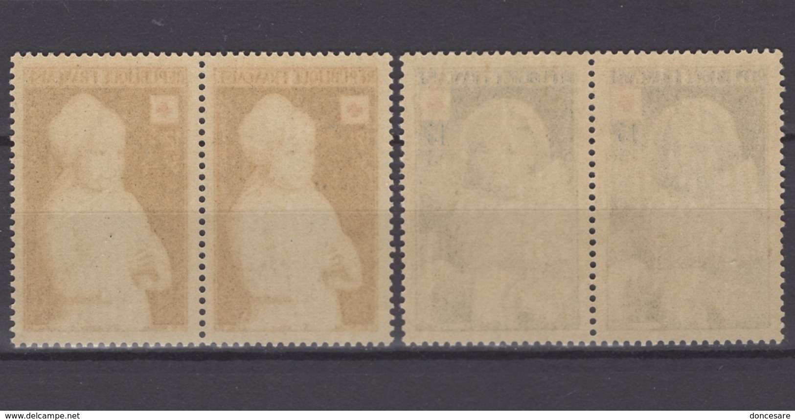 FRANCE 1951 - SERIE 2 PAIRES / Y.T. N° 914 ET 915 - NEUFS** - Unused Stamps