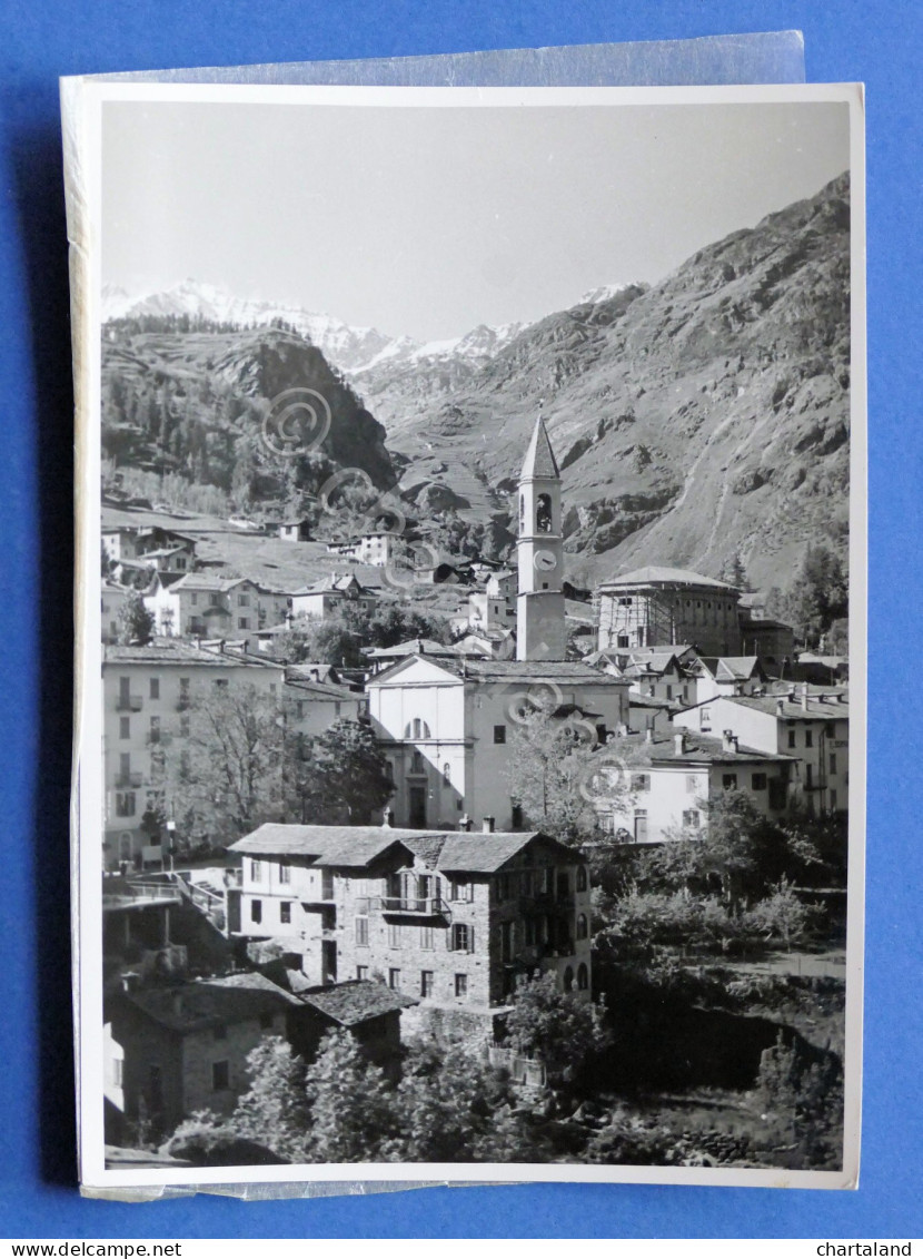 Collezionismo Fotografia D'epoca - Chiesa Valmalenco - Rif. N. P54 - Anni '60 - Altri & Non Classificati