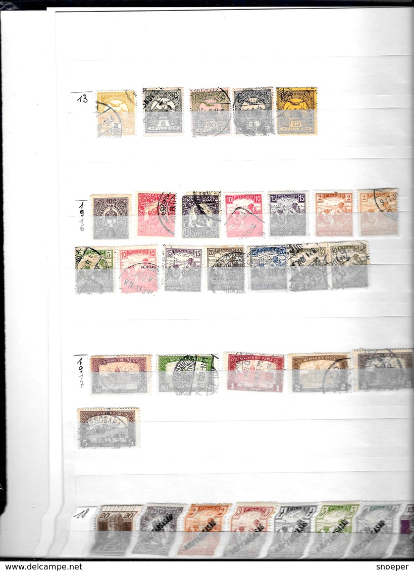 *Hungary 1865 Stamps From 1874 Until 1999 - Collections