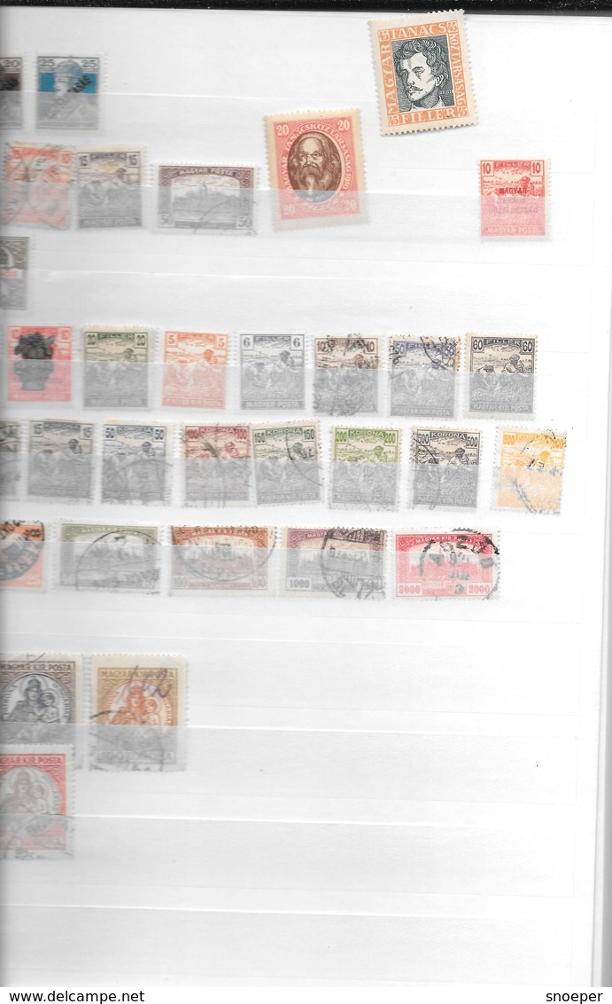 *Hungary 1865 Stamps From 1874 Until 1999 - Collections