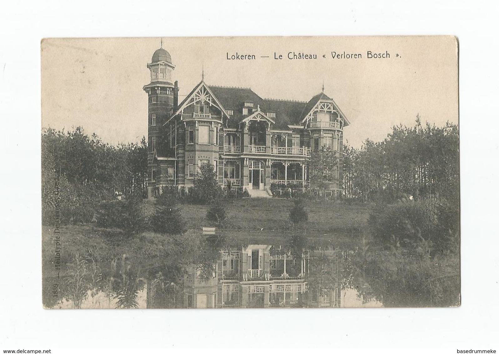 Lokeren - Le Château " Verloren Bosch " (1908). - Lokeren