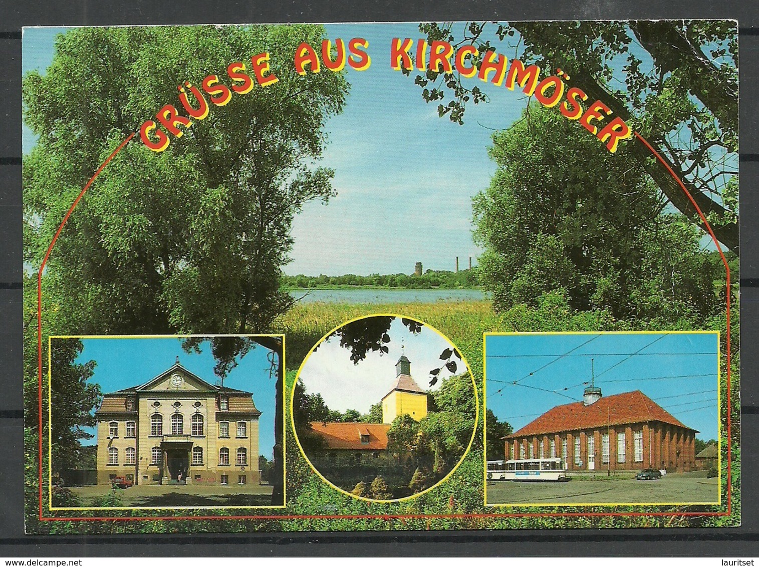 Deutschland Ansichtskarte Brandenburg Stadtteil Kirchmöser 1995 Gesendet, Mit Briefmarke - Brandenburg